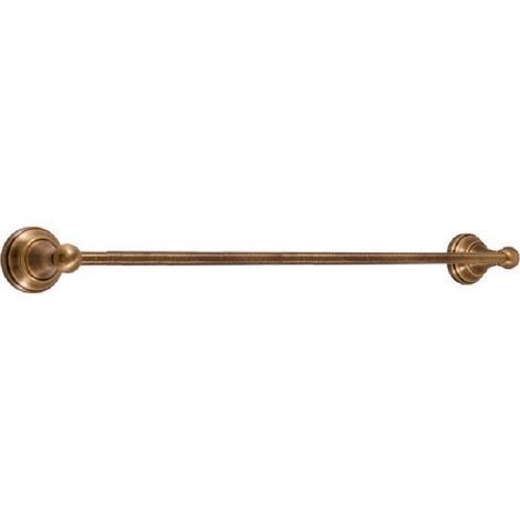 Porte-serviette rétro mural MORAVA en bronze 65,05x7,85 x5,95 cm (1/3)