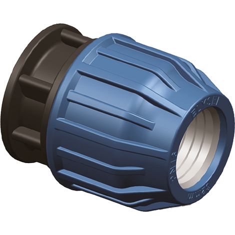 Tappo terminale in PP da 16 mm per tubi dell'acqua in PE PN16 BAR
