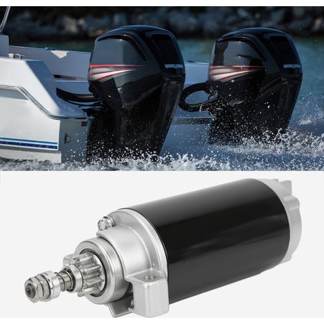 Démarreur de moteur hors-bord 65W-81800, adapté aux modèles surdimensionnés Mercury, Mariner, Yamaha Outboard 25, 30, 40 CV. (1/5)