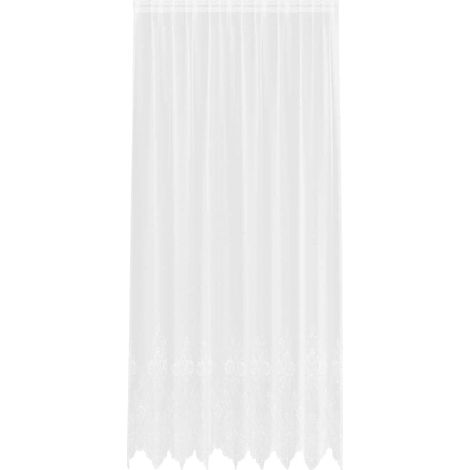 Rideaux avec des rideaux Blanc 500x100cm Polyester CFW74603 (1/5)