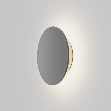 Lampada Da Parete Moderna Da Esterno Metallo Grafite Luce Led 12W Ip65 (1/3)
