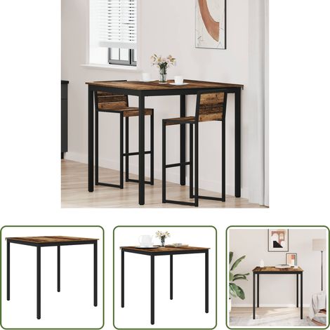 Holzwerkstoff Esstisch - Stehtisch Holzwerkstoff (1/5)