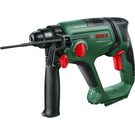 Martillo perforador a batería Bosch UniversalHammer 18V (sin batería, sistema de 18 V, energía de impacto de 2,0 J, conexión de herramienta SDS plus, en cartón)