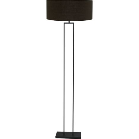 Steinhauer - stehlampe - Stang - schwarz - leinen metall - Ø 50cm