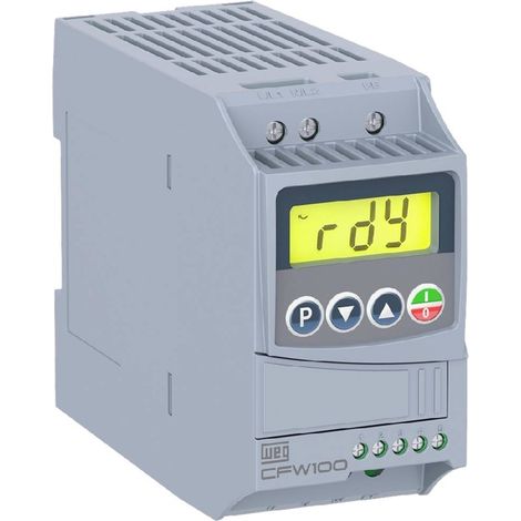 WEG Convertitore di frequenza CFW100 A 01P6 S2 0.18 kW a 1 fase 200 V, 240 V