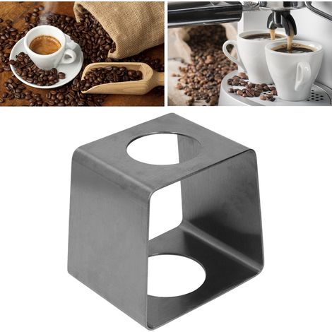Porte-filtre à café en forme de O, porte-tasse à café filtre, accessoires pour le café, modèle noir. (1/5)