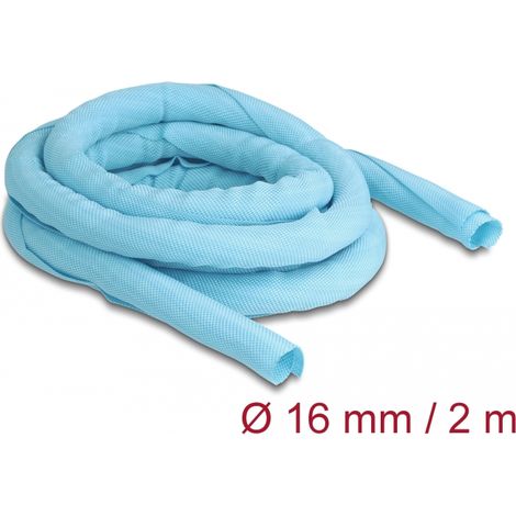 Delock Manga tejida de cierre automÃ¡tico resistente al calor 2 m x 16 mm azul