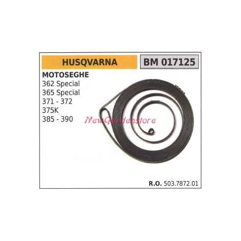 Molla avviamento HUSQVARNA motosega 362 365 SPECIAL 371 372 385 390 017125