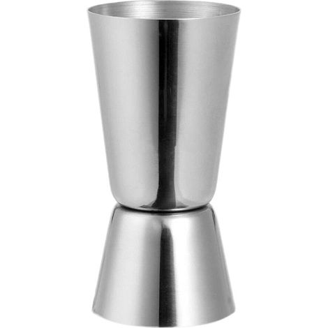 1 Dispensador doble compacto de acero inoxidable de 25/50 ml para bares domésticos y profesionales. (1/5)