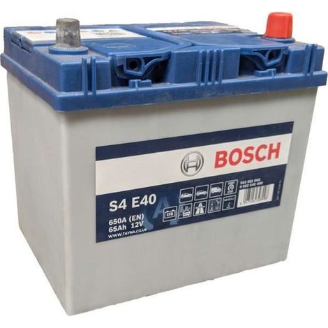 Batterie Bosch EFB S4E40 12v 65ah 650A 0092S4E400 D26