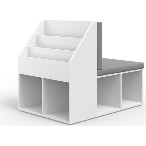 Kinderregal Onix, Weiß, 97.1 x 78.4 cm, Vicco