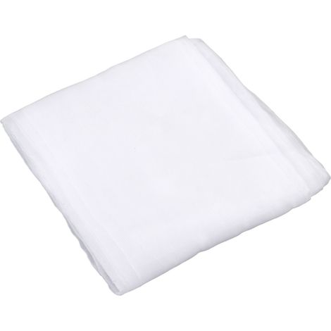 Filet de protection pour plantes en polyéthylène blanc 3 x 3 mètres, imperméable, bonne perméabilité et respirabilité, barrière anti-oiseaux. (1/5)