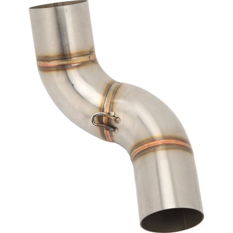 Tuyau de liaison intermédiaire en acier inoxydable pour système d'échappement Z900 2020-2021 - Tube de connexion central (1/5)
