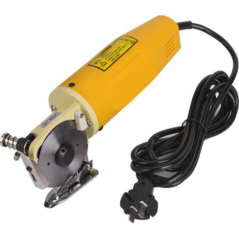 Ciseaux électriques portatifs YJ-70 pour tissus et accessoires de couture, prise CN 220 V (1/5)