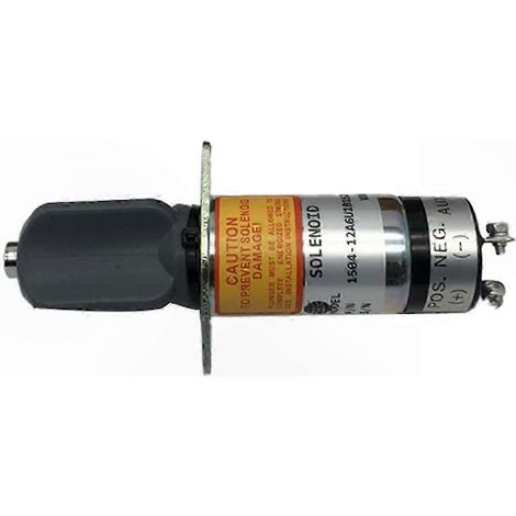 12V Fuel Stop Sole for Diesel Engines 1502-12D6U1B1S1A Replacement Part (1/5)