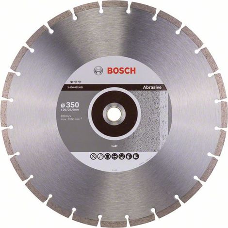 Bosch Diamanttrennscheibe Standard for Abrasive 350 x 20,00/25,40 x 2,8 x 10 mm (1/5)