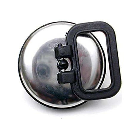 TAPPO PILETTA + MANIGLIA - PVC/INOX MM 52- 25 pezzi