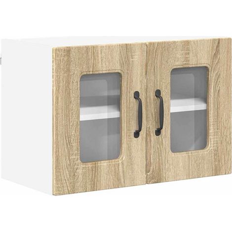 Meuble mural de cuisine,Armoire de cuisine avec porte Chêne Sonoma 60 x 31 x 40 cm CFW57435 (1/5)