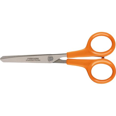 Fiskars 13 cm ergonomische Scheren aus Edelstahl in Orange (1/5)