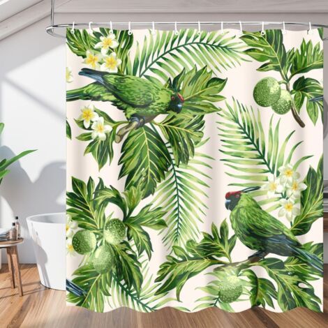 Polyester Shower Curtain, Durable, Waterproof and Easy to Install, Suitable for Bathtubs, 180180cm (1/5)