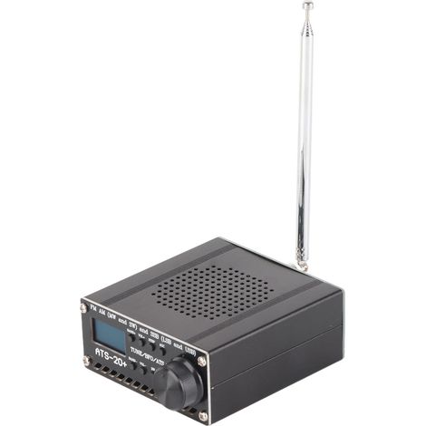 Vollband-Radioempfänger AM LW MW SW SSB LSB USB-Scanner tragbar mit Antenne ATS‐20+ Si4735 (1/5)