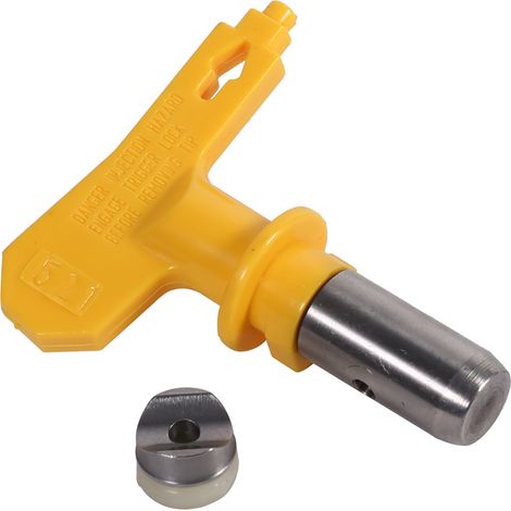 Buse de pistolet à peinture sans air réversible en acier au tungstène, accessoire 521 pour jardin et maison (1/5)