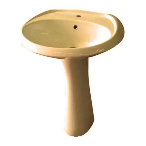 Lavabo Champagne 63 Cm In Ceramica Senza Colonna (Solo Lavabo) (1/2)