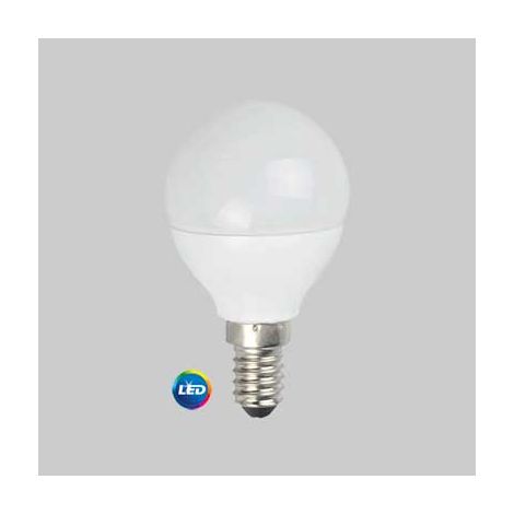 Lampada a sfera mod. sfera e14 6w - 470lm - 4500k