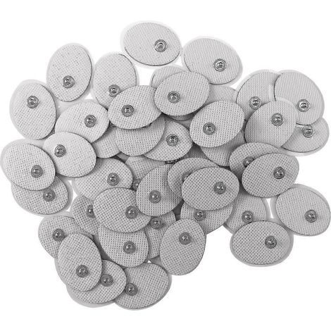 Lot de 20 électrodes 3 x 4 cm pour appareil d'électrostimulation TENS numérique pour l'amincissement corporel électrique - AS (1/5)