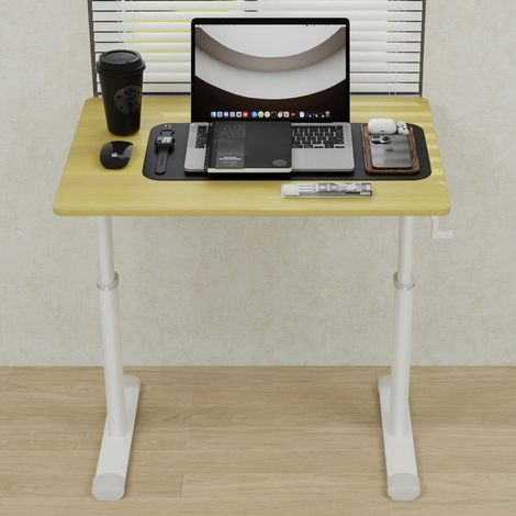 Bureau enfant et adulte réglable en hauteur-Design compact multifonction-Montage facile-80x60x60-90(cm) (1/5)