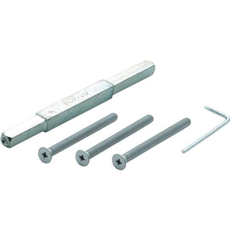 Kit de fixation HOPPE D/D goupille rapide 2210/3310 épaisseur de porte 82-87 mm vis L.M6x95 ( 8000346986 ) (1/3)
