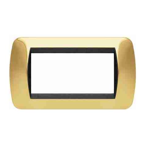 Plaque à 4 modules BTIL4804OR Livinglight