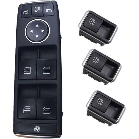 Interruttore generale elettrico per alzacristalli per W204 W212 C207 A207 Classe CE X204 A2128208310 A2049058202 (1/2)