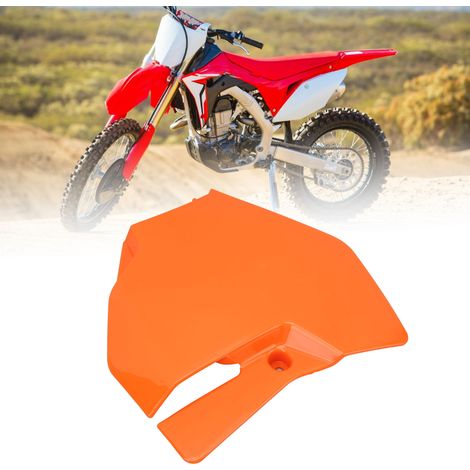 Plaque d'immatriculation avant pour moto KTM EXC 150/250/300 TPI 2020-2022 orange. (1/5)