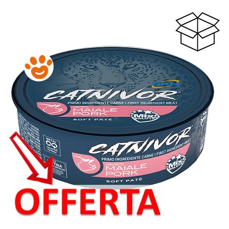 DRN Catnivor Maiale - DRN Catnivor Maiale - Lattina Da 80 Gr