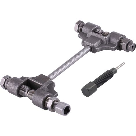ZDETGU Universal-Motorradkettennietwerkzeug für präzises Entfernen und Reparieren von Nieten.