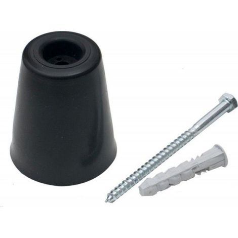 Butée De Garage - En Caoutchouc - Pour Porte De Garage Standard - 2 Pièces