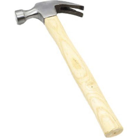 Marteau de charpentier 0,25mm manche bois, arrache-clous multifonction, outil de chantier et bricolage, usage domestique et rénovation, lot de 1 pièce (traitement sur commande, sans échantillon, exclu (1/5)