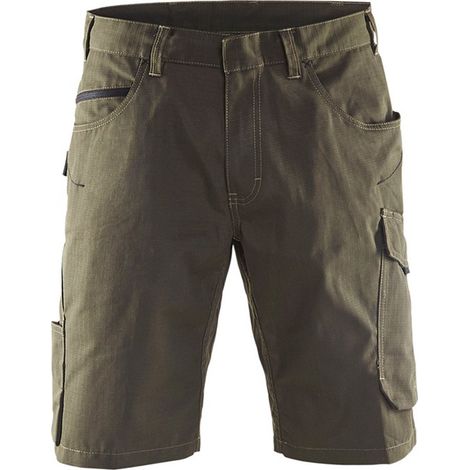 BLAKLADER Short de travail services - 14991330 - Vert foncé / Noir - 48