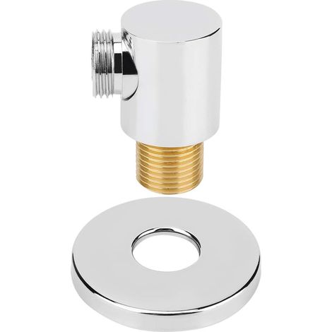 CSPARKV G1/2in Shower Hose Connector, Wall Mounted Shower Hose Connector, Hand Shower Water Supply Outlet Hose, Bath Shower Spout Accessories