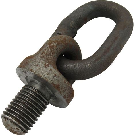 36MM 4000KG Self Colour Collar Eyebolt With Oval Link - 4 Tonnes Lifting Shouder Collared Eyebolt (1/5)