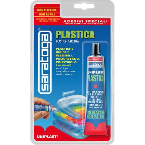 Saratoga uniplast ml25 adesivo speciale plastiche rigide e flessibili - saratoga