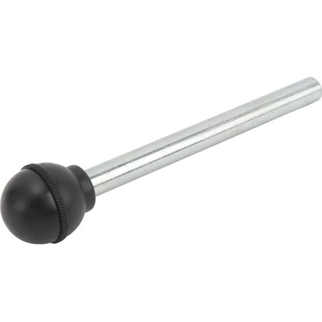 Goupille de verrouillage magnétique universelle à bille pour colonne de poids de musculation, 10 x 100 mm / 0,4 x 3,9 pouces (1/5)