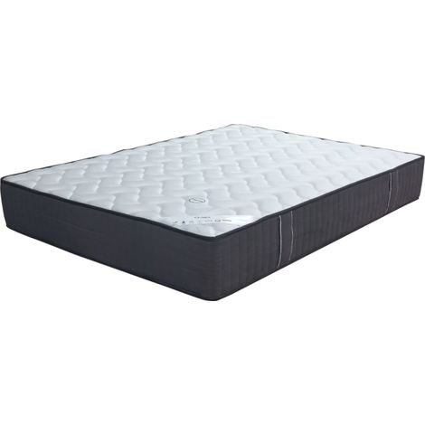 Matelas 120x190 cm Memoire de Forme 70 Kg/m3 - Hauteur 30 cm Tres Ferme - 7 Zones de Confort - ame rembourrage 100 % polesther - âme 100 % polyuréthane poli lattex Haute Resilience - (1/5)