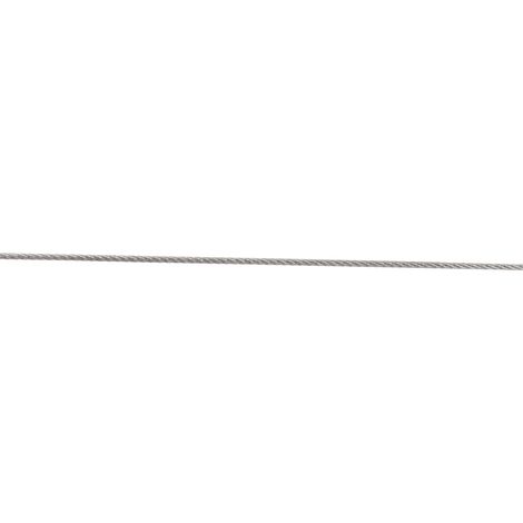 Einziehbare, an der Wand montierte Wäscheleine mit ABS-Sockel und 4,2 m langem Edelstahlseil (Schwarz) (1/5)