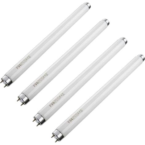 Pack ELECTRIS 4x Tube De Rechange 10W Pour Destructeur d'insectes ELKC288NW