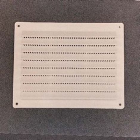 grille de ventilation abs protection anti-insectes type rectangulaire 15x20 cm