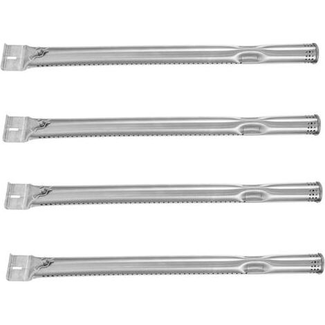 4 pièces Accessoires de Brûleur de Barbecue à Gaz Acier Inoxydable Tubes Chauffants Universels pour de Remplacement Durables et Faciles à Installer (1/5)