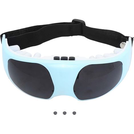 Masque oculaire intelligent à compression chaude, massageur anti-fatigue pour les yeux, protection de la vue électrique, soulagement de la fatigue visuelle. (1/5)