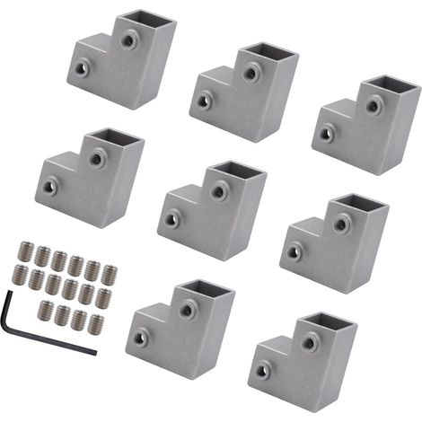 Raccord fixe pour tuyauterie, connecteur rayonnage de rangement (1/5)